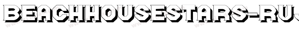 BeachHouseStars-rvJy字体转换
