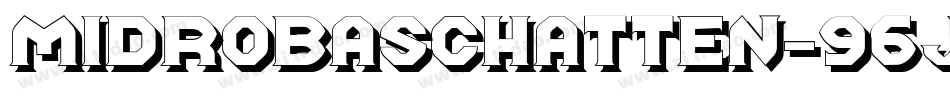 MidrobaSchatten-96jy字体转换
