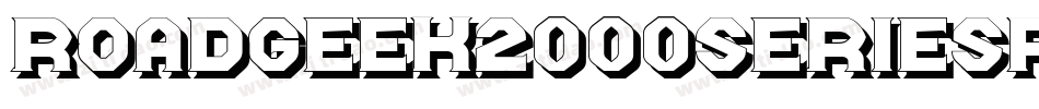 Roadgeek2000SeriesF-jEJy字体转换