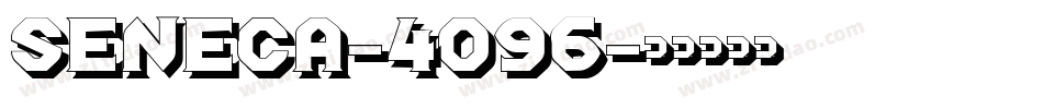 Seneca-4O96字体转换