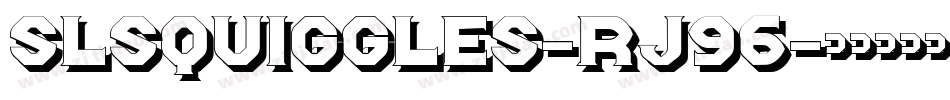 Slsquiggles-RJ96字体转换