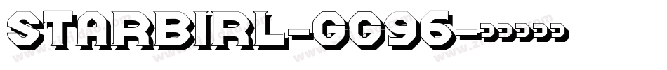 Starbirl-gg96字体转换