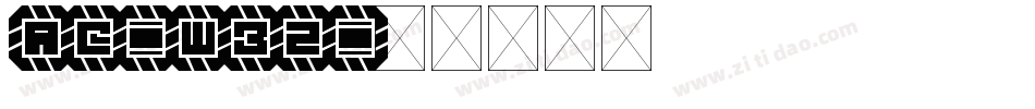 Ac-w3z字体转换