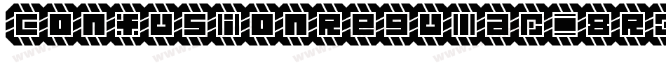 ConfusionRegular-8R3Z字体转换