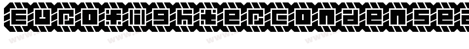 EurofighterCondensed-xz1V字体转换 EurofighterCondensed-xz1V字体转换