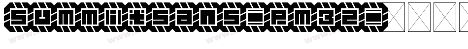 Summitsans-PM3Z字体转换