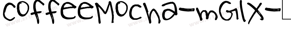 CoffeeMocha-mG1x字体转换