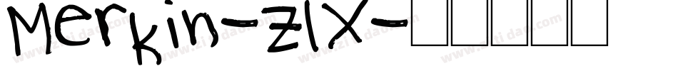 Merkin-z1X字体转换