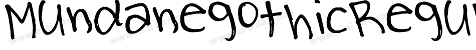 MundanegothicRegular-lG1X字体转换 MundanegothicRegular-lG1X字体转换