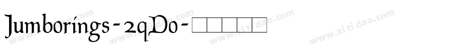 Jumborings-2qDo字体转换