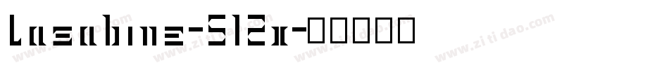 Lasabine-5l2x字体转换