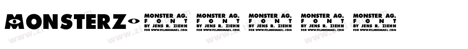 Monsterz字体转换