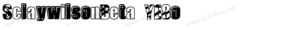SclaywilsonBeta-YE8o字体转换