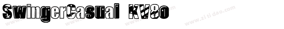 SwingerCasual-KV8o字体转换
