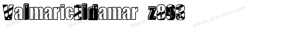 ValmaricEldamar-z8O3字体转换 ValmaricEldamar-z8O3字体转换