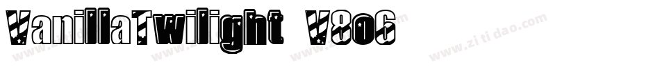VanillaTwilight-V8o6字体转换