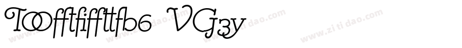 Tombats6-VG3y字体转换 Tombats6-VG3y字体转换