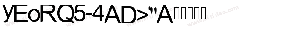 Mixedbag-1nRZ字体转换