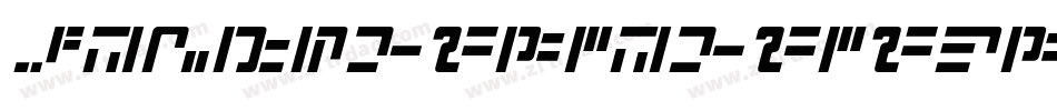 ModernIaconicItalic-lp0X字体转换