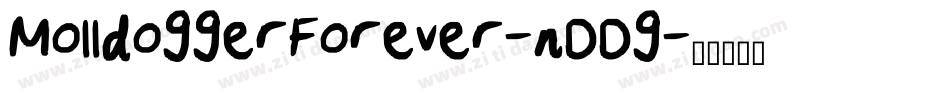 MolldoggerForever-nDDg字体转换