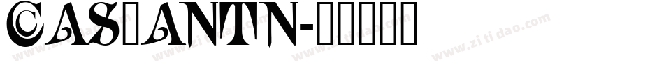 CAS_ANTN字体转换