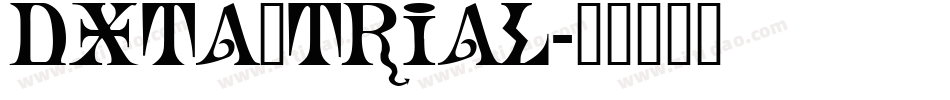 DXTA_TRIAL字体转换