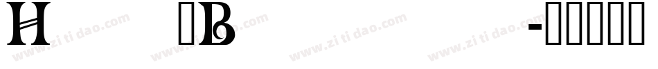 Huni_Bodsidor字体转换