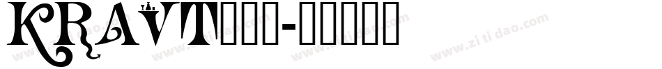 KRAVT___字体转换