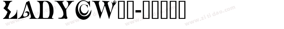 LADYCW__字体转换