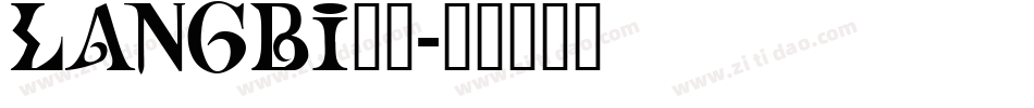 LANGBI__字体转换