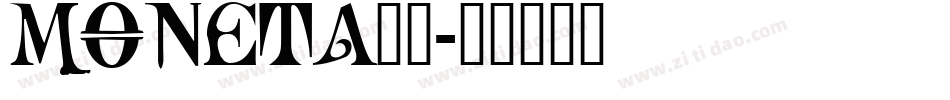 MONETA__字体转换