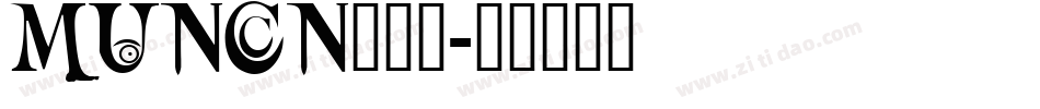 MUNCN___字体转换