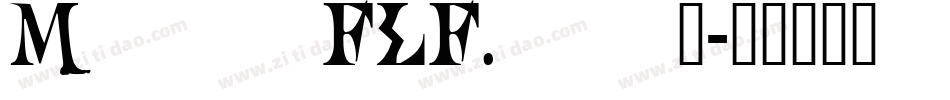 MeathFLF.fog_字体转换