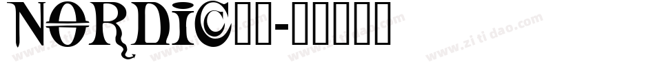 NORDIC__字体转换