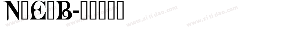 N_E_B字体转换