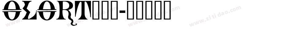 OLORT___字体转换