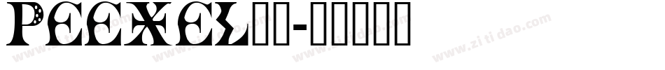 PEEXEL__字体转换