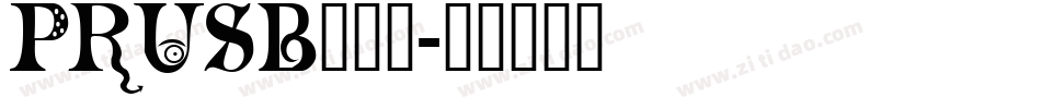 PRUSB___字体转换