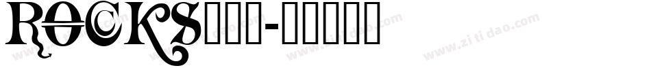 ROCKS___字体转换