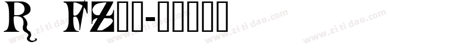 RxFZ__字体转换