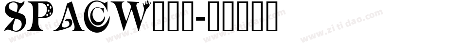 SPACW___字体转换