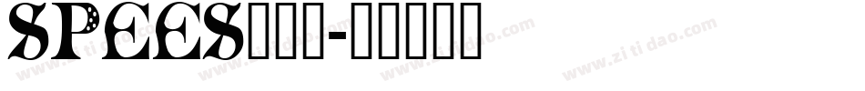 SPEES___字体转换