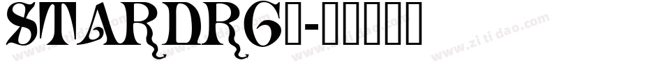 STARDRG_字体转换