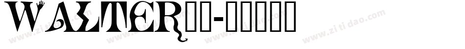WALTER__字体转换