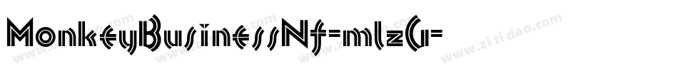 MonkeyBusinessNf-mlzG字体转换