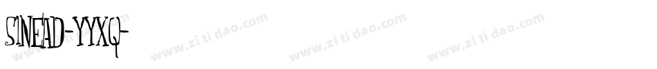 Sinead-yYXq字体转换