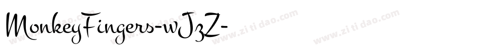MonkeyFingers-wJzZ字体转换