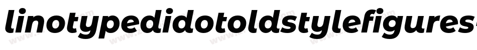 linotypedidotoldstylefigures-italic字体转换