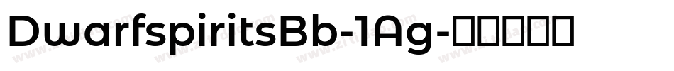 DwarfspiritsBb-1Ag字体转换