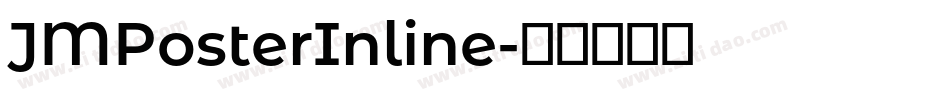JMPosterInline字体转换